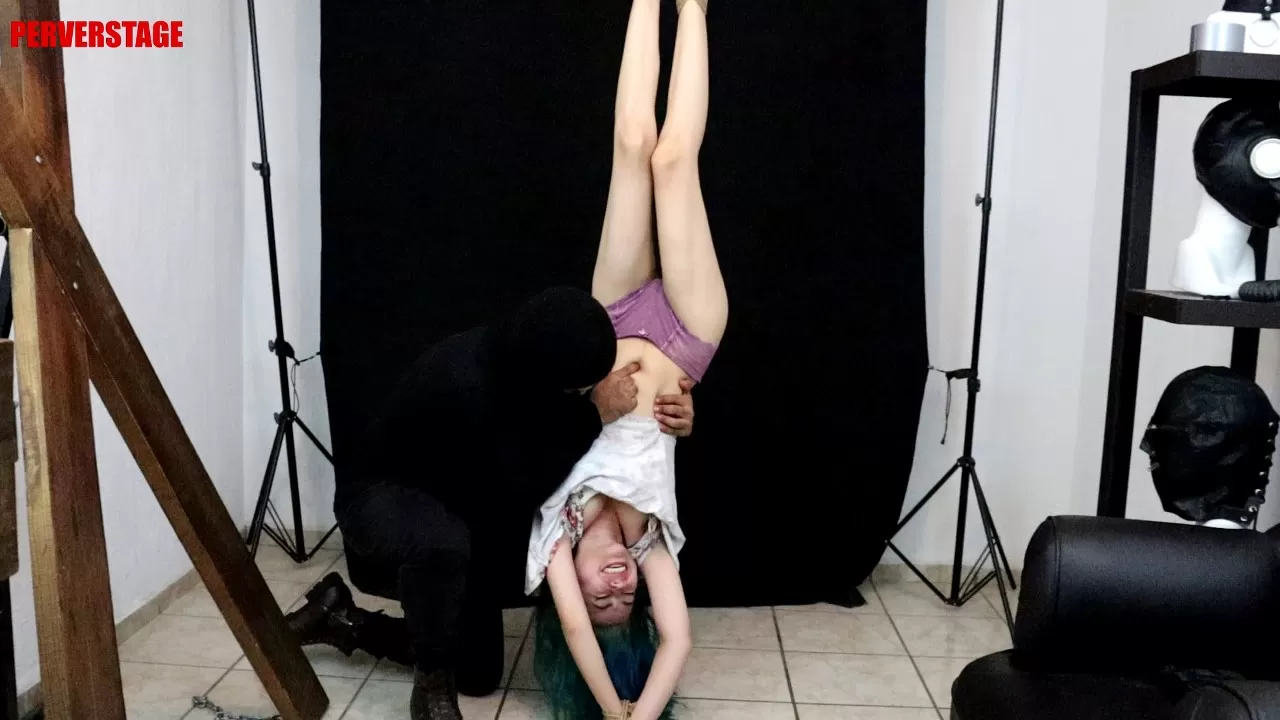 Perverstage - Jane Tied Hanging Upside Down6.webp