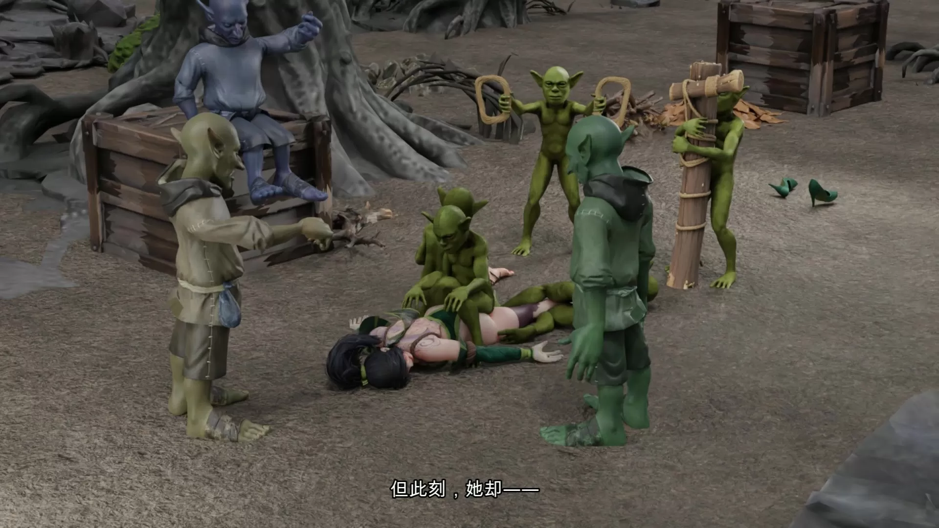 阿卡丽被哥布林俘虏 SFL akari vs goblin2.0001 - 00-01-35.webp