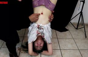 Perverstage - Jane Tied Hanging Upside Down